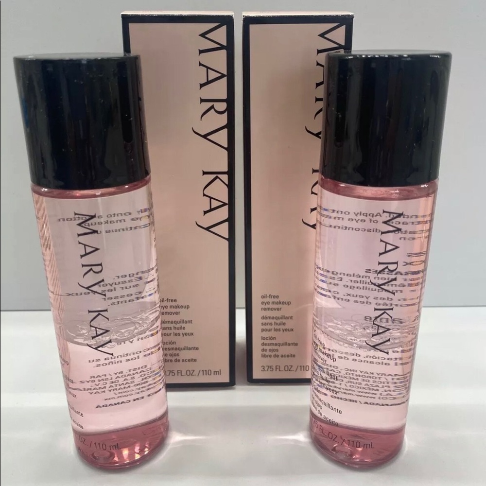Mary Kay Oil Free Eye Makeup Remover 3.75 fl oz (Set Of 2)